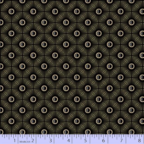 MB Hill Country Heritage - 8433-0512 Green - Cotton Fabric