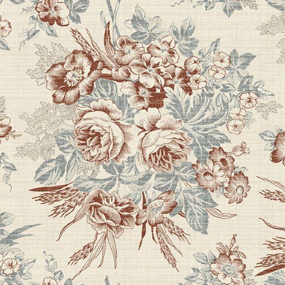 MB Home - R540832D-CREAM - Cotton Fabric