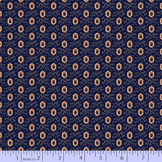 MB Indigo & Madder 0909-0110 Blue - Cotton Fabric