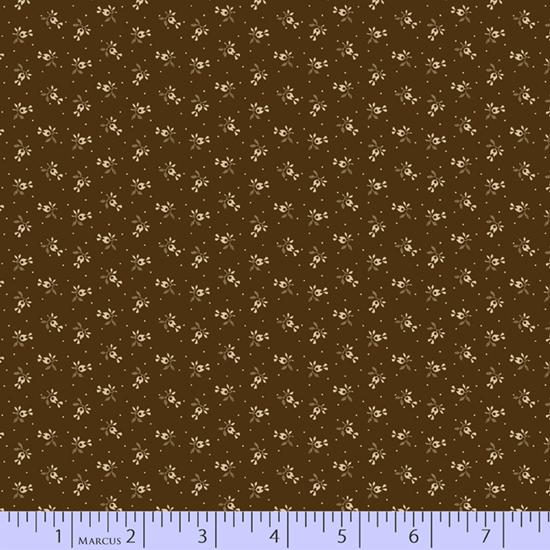 MB Little Companion Shirtings 0940-0113 Brown - Cotton Fabric