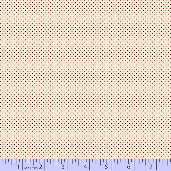 MB Little Companion Shirtings 0945-0111 Red - Cotton Fabric