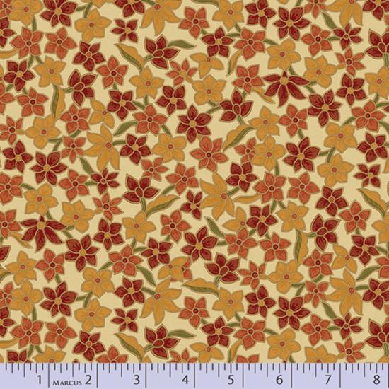 MB Spice Bazaar R2109-CREAM - Cotton Fabric