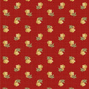 MB Villa Flora R220479-RED - Cotton Fabric