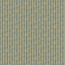 MB Villa Flora R220480-BLUE - Cotton Fabric