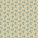 MB Villa Flora R220485-BLUE - Cotton Fabric