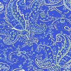 MM Floral Fantasy CX10238-COFL Blue - Cotton Fabric