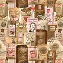 MM Perk Up - Small Batch Coffee CX10129-VANI-D - Cotton Fabric