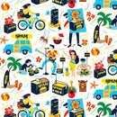 MM Spam Life Print - DDC8931-WHIT - Cotton Novelty Fabric