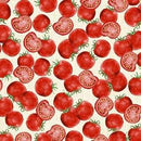 MM Taste of the Season - Juicy Tomatoes CX10870-CREM - Cotton Fabric
