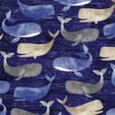 MM Vitamin Sea - CX10301-INDIGO - Cotton Fabric