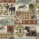 MM Welcome to the Cabin DCX10726-MULT - Cotton Fabric