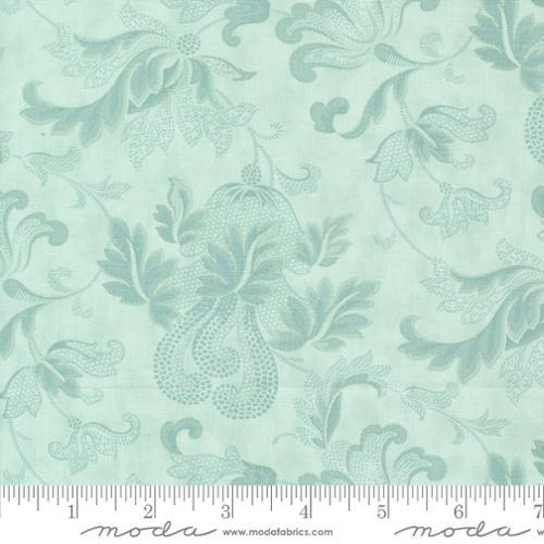 MODA 108" Collections Cause Etchings 108010-12 Aqua - Cotton Quilt Back Fabric