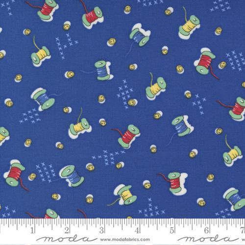 MODA 30's Playtime 33632-17 Bluebell - Cotton Fabric