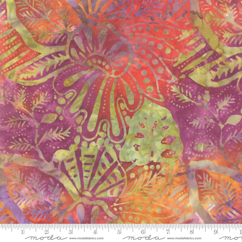 MODA Aloha Batiks 4356-21 Multi - Cotton Fabric