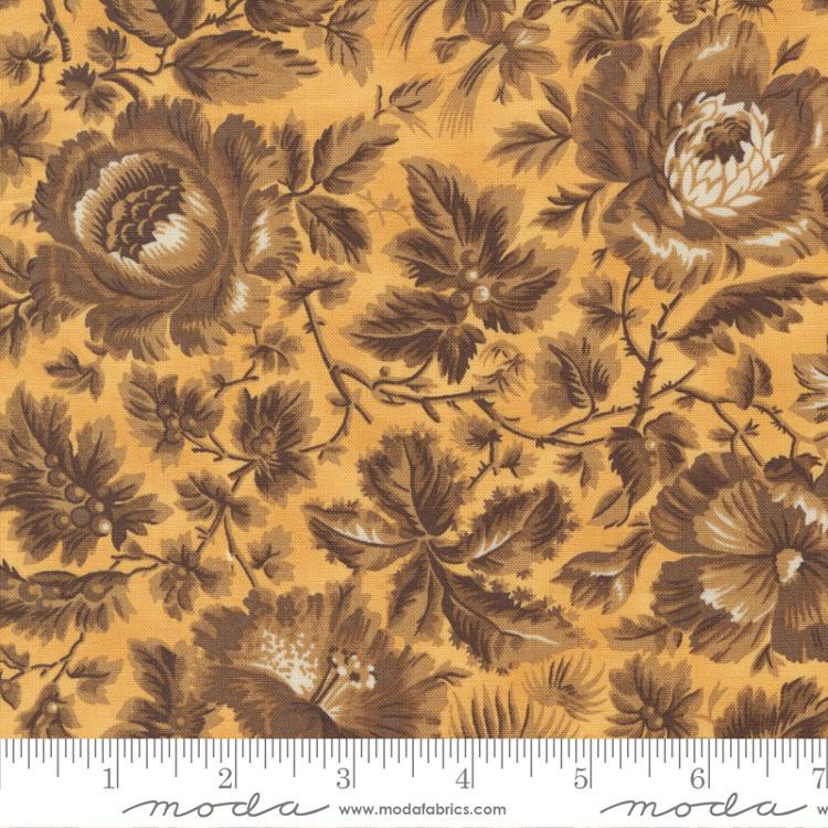 MODA Amelias Blues 31650-22 Goldenrod - Cotton Fabric