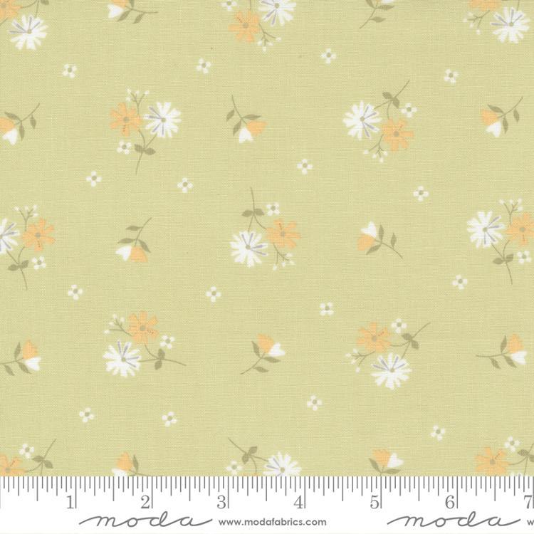 MODA Buttercup & Slate - 29153-15 Sprig - Cotton Fabric