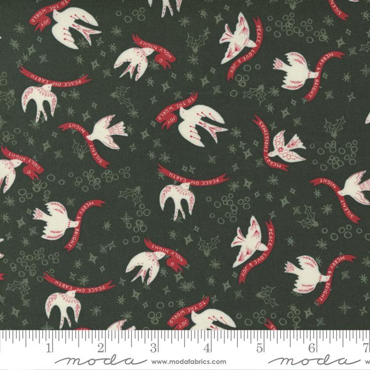 MODA Cheer Merriment 45532-20 Hunter - Cotton Fabric
