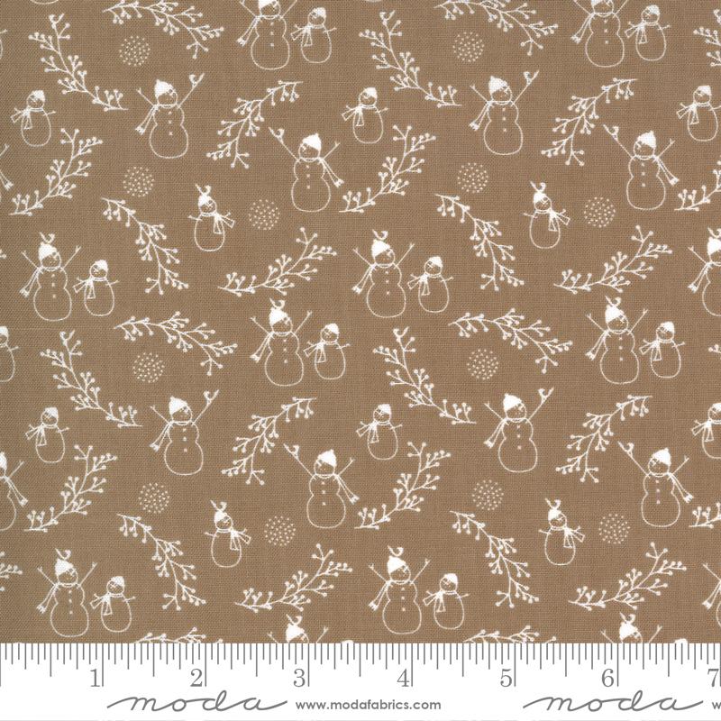 MODA Crystal Lane 2982-20 Nutmeg - Cotton Fabric