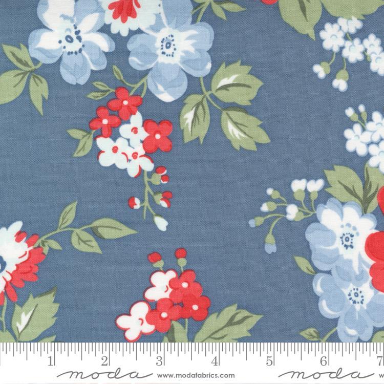 MODA Dwell Cottage 55270-15 Lake - Cotton Fabric