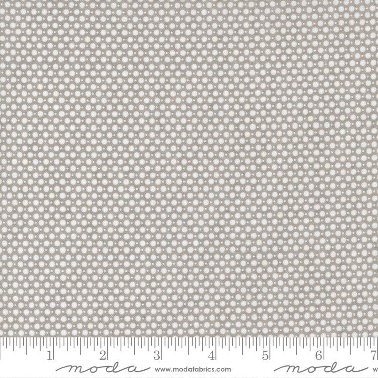 MODA Emma Dots 3763520 Stone Cotton Fabric