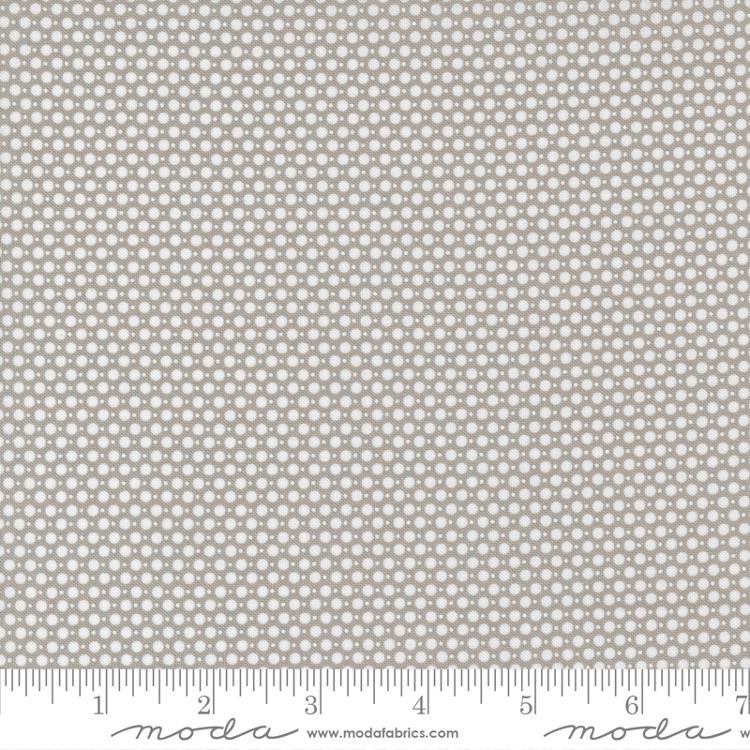 MODA Emma Dots 37635-20 Stone - Cotton Fabric