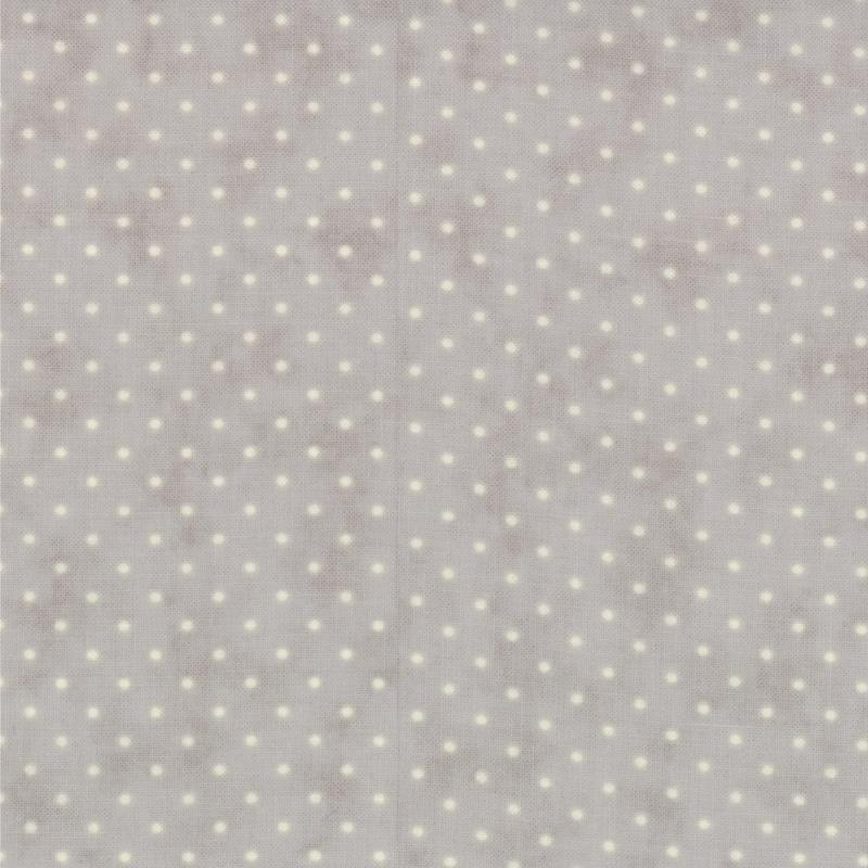 MODA Essential Dots - 8654-113 Gray - Cotton Fabric