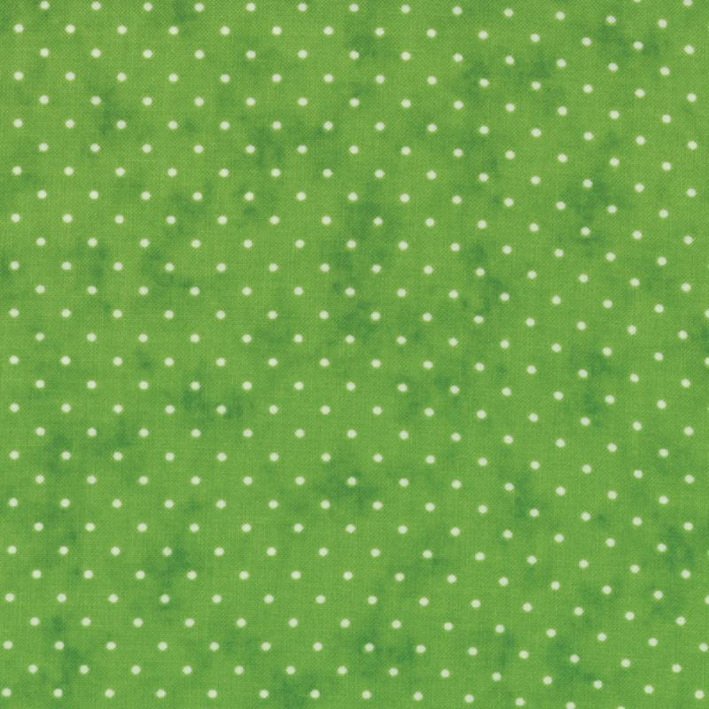 MODA Essential Dots 8654-110 Leaf - Cotton Fabric