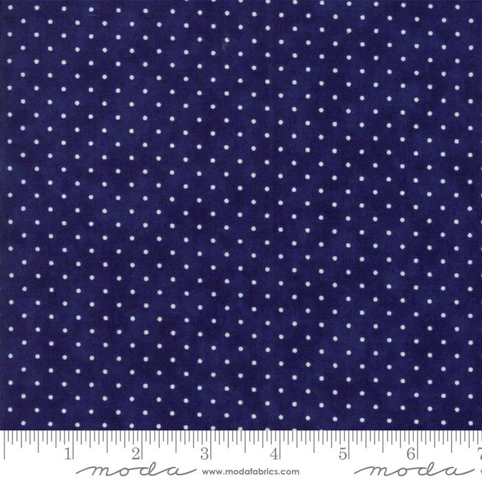 MODA Essential Dots - 8654-39 Liberty Blue - Cotton Fabric