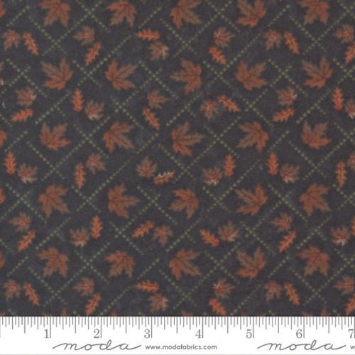 MODA Fall Melody Flannel 6903-18F Black - Cotton Flannel Fabric