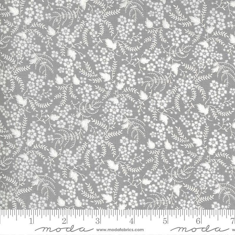 MODA Flowers for Freya 23336-12 Foggy - Cotton Fabric