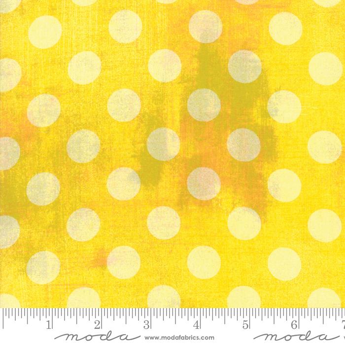 MODA Grunge Hits The Spot Sunflower 30149-38 Yellow - Cotton Fabric