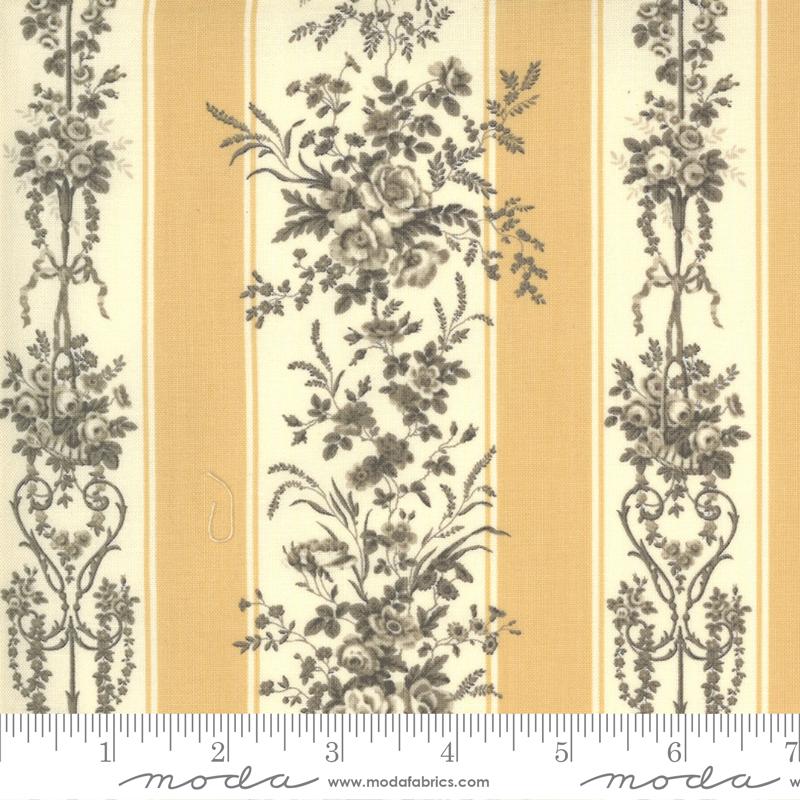 MODA Jardin De Fleurs 13891-15 Saffron - Cotton Fabric