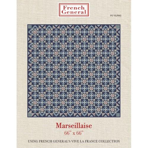 MODA La Marseillaise FG VLF002G Quilt Pattern
