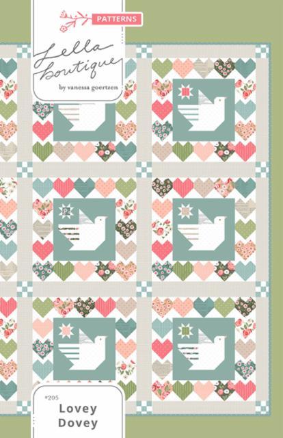 MODA Lovey Dovey Pattern by Lella Boutique - LB-205G - Patterns
