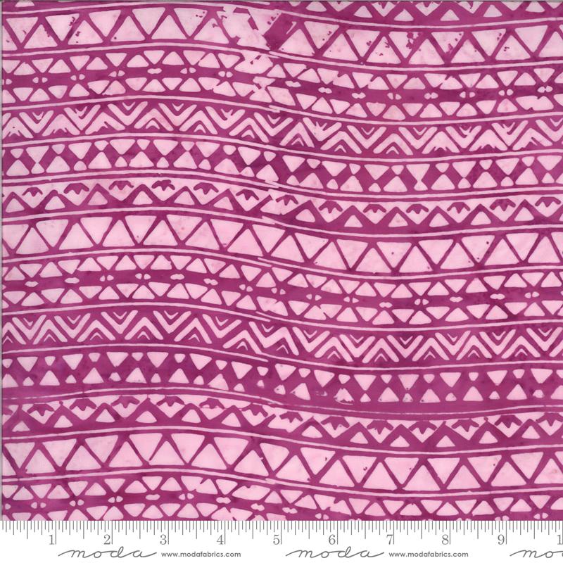 MODA Malibu Batiks 4357-12 Orchid - Cotton Batik Fabric