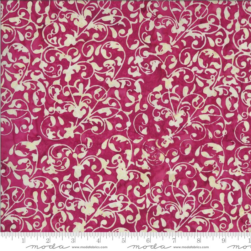 MODA Malibu Batiks 4357-13 Orchid - Cotton Batik Fabric