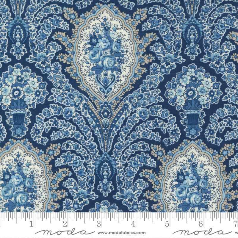 MODA Newport 14930-21 Indigo Blue - Cotton Fabric