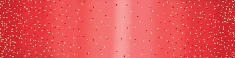 MODA Ombre Confetti Metallic Cherry 10807-314M - Cotton Fabric