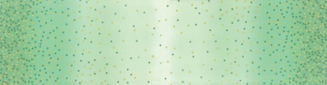 MODA Ombre Confetti Metallic Mint 10807-210M - Cotton Fabric