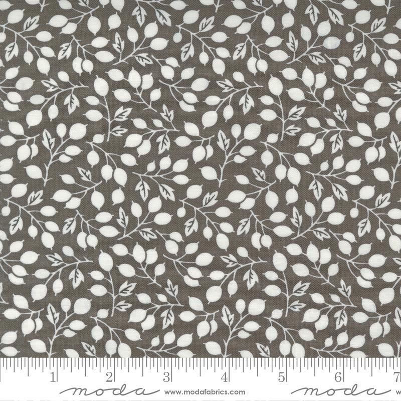 MODA Pumpkin Blossoms - 20421-17 Charcoal - Cotton Fabric