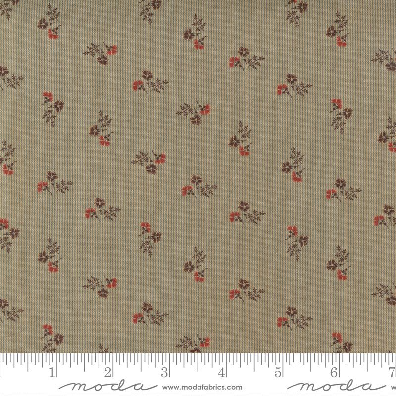 MODA Rose 38121-22 Brown - Cotton Fabric