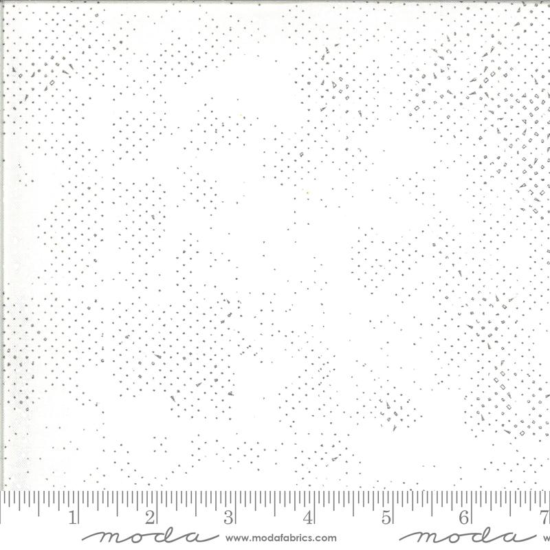 MODA Spotted 1660-132 Quotation Cream - Cotton Fabric