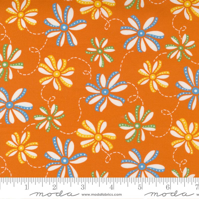 MODA Story Time 21792-13 Orange - Cotton Fabric