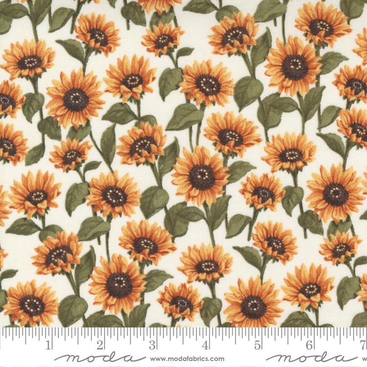 MODA Sunflower Garden 6893-11 Porcelain - Cotton Fabric