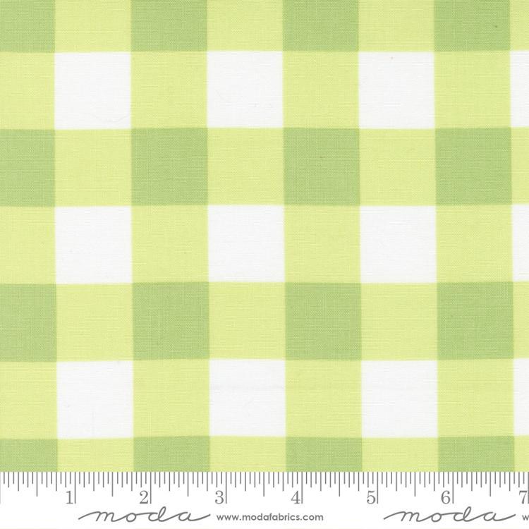 MODA Sunwashed 29165-15 Light Lime - Cotton Fabric
