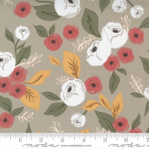 Moda Flower Pot 5160-14 Taupe - Cotton Fabric