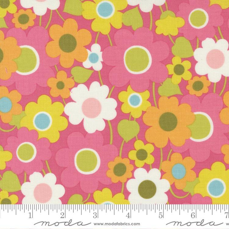 Moda Flower Power 33712-14 Sweetie - Cotton Fabric