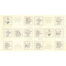 Moda Prairie Grass Panel 6750-14 - Cotton Fabric