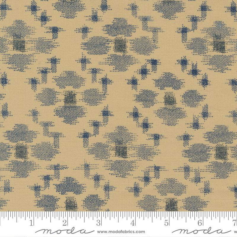 Moda Yukata Kasuri - 48074-24 Ama - Cotton Fabric