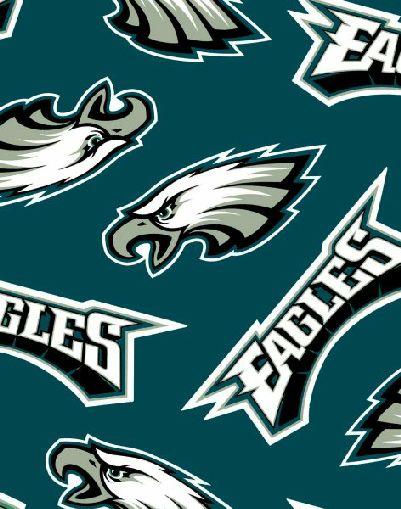 NCI NFL Philadelphia Eagles - 6234-D Green - Polyester Fleece